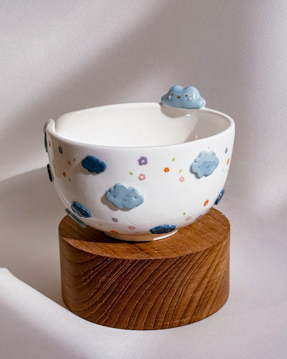 Floral cloud Matcha Bowl (PRE-ORDER ), Estimated Completion: August