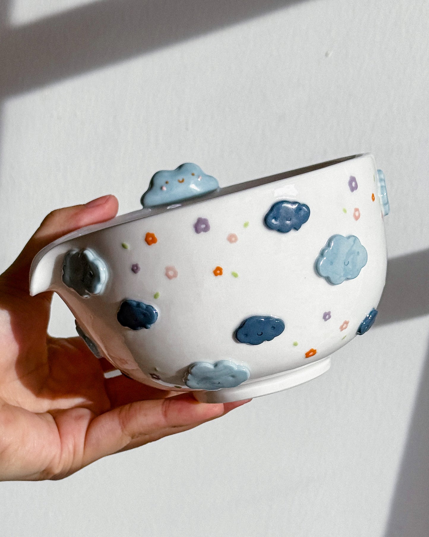 Floral cloud Matcha Bowl (PRE-ORDER ), Estimated Completion: August