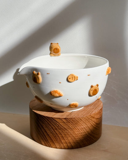 CapyBread Matcha Bowl (PRE-ORDER), Estimated Completion: August