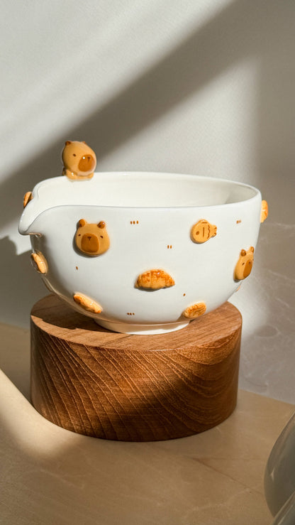 CapyBread Matcha Bowl (PRE-ORDER), Estimated Completion: August