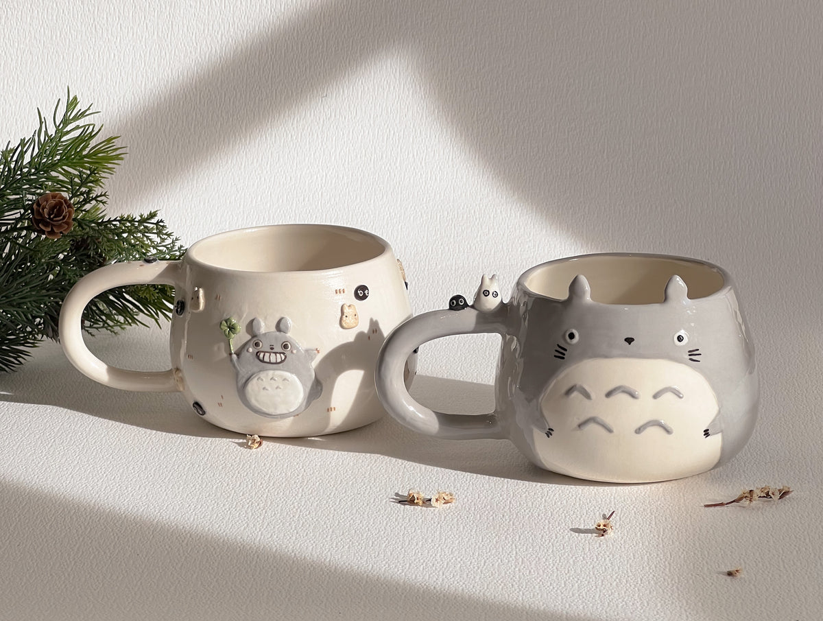 FLUFFY GREY SPIRIT chubby cup