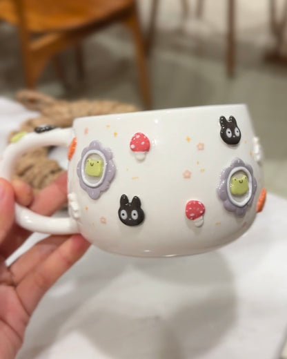 "preorder of" SPOOKY cup, CHUBBY size, Estimated Completion: Mid-OCT