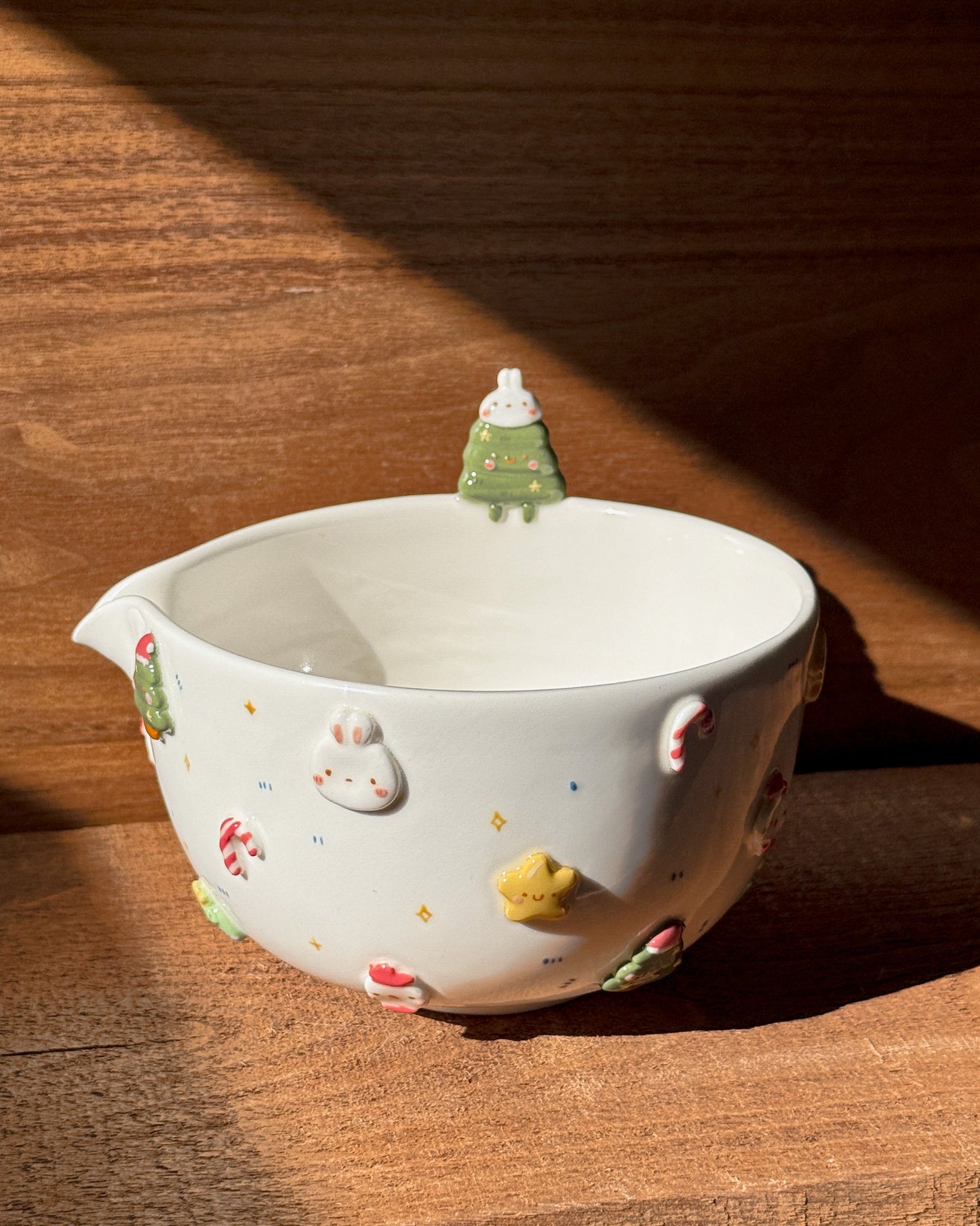 CHRISTMAS matcha bowl, Chawan (PRE-ORDER), Estimated Completion: December