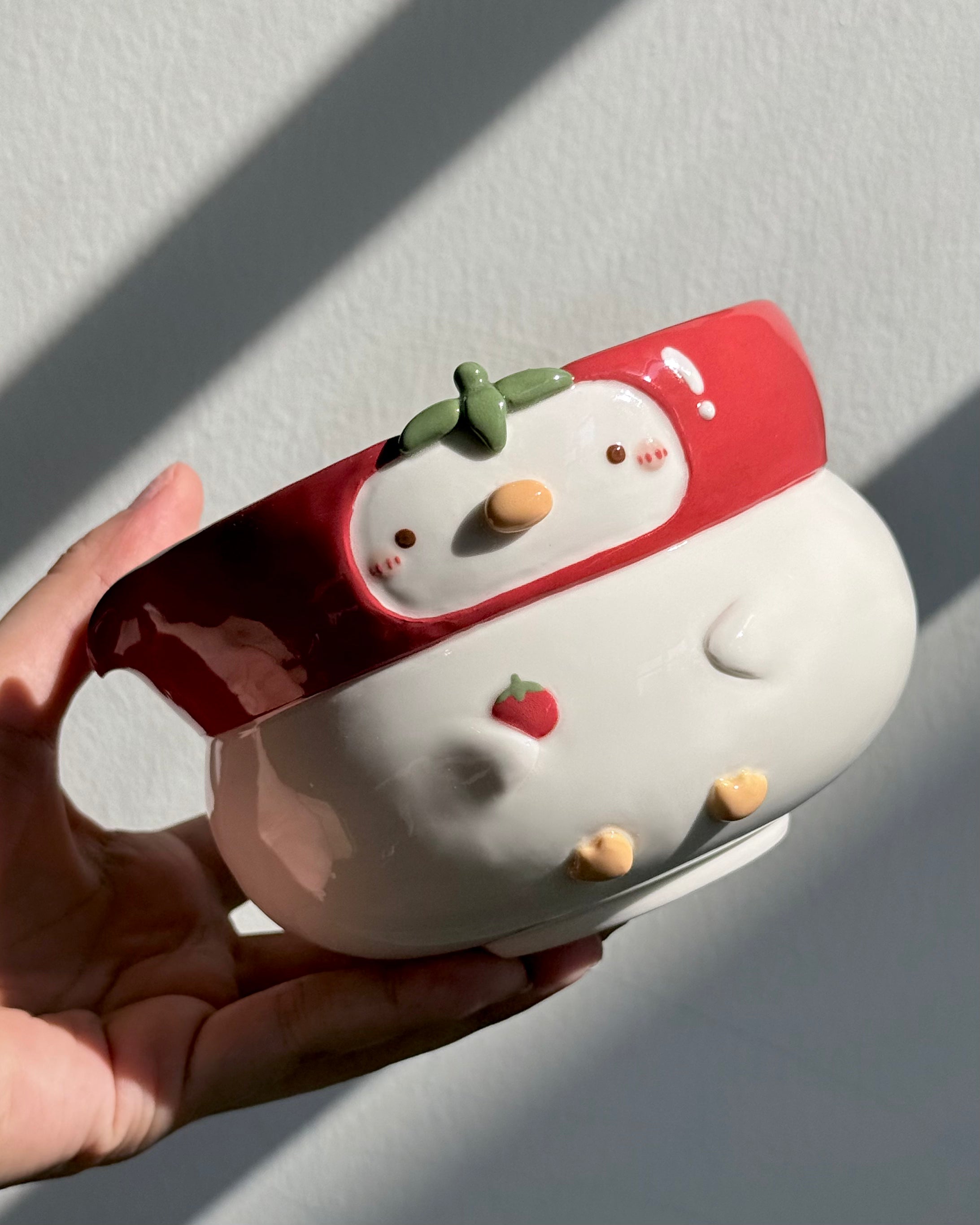 TOMATO DUCK Fluffy Matcha bowl (PRE-ORDER), Estimated Completion: May