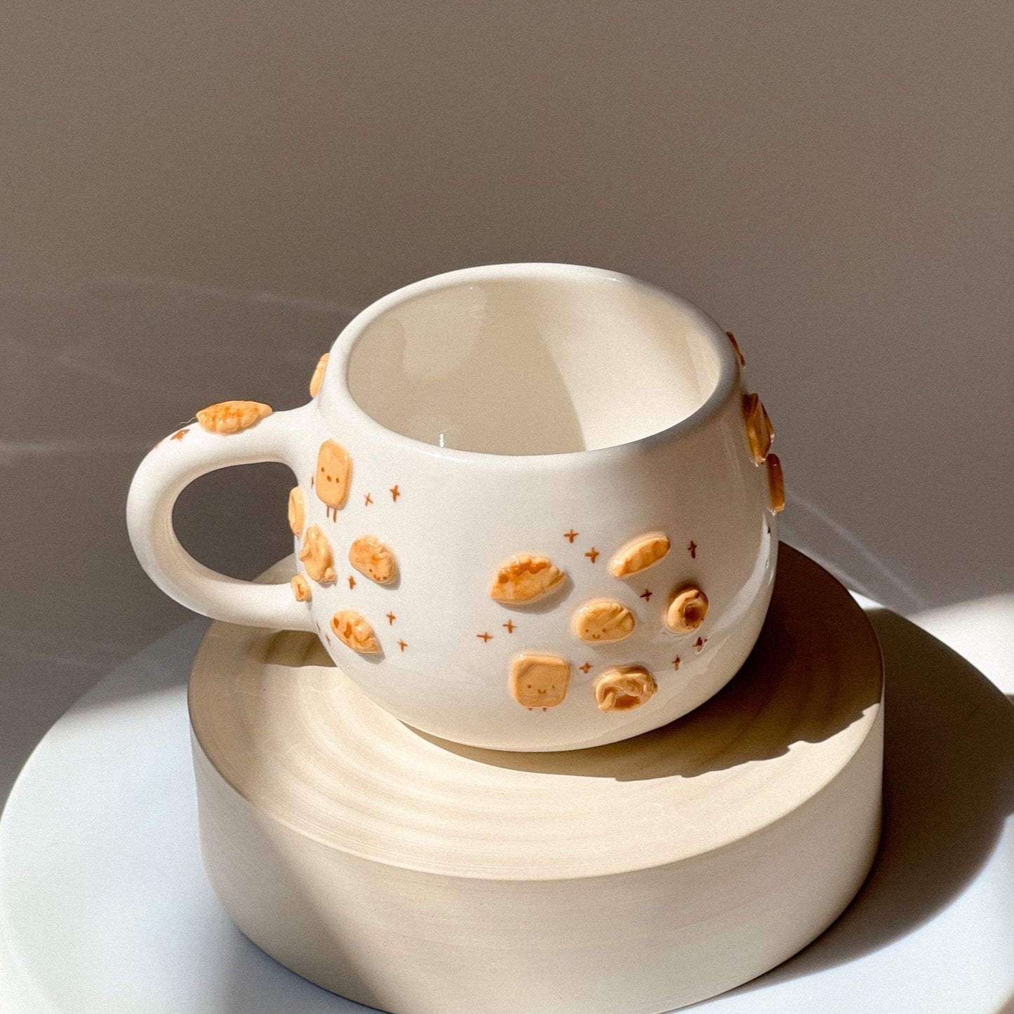 Happy bread cup, CHUBBY size (PRE-ORDER), Estimated Completion: August