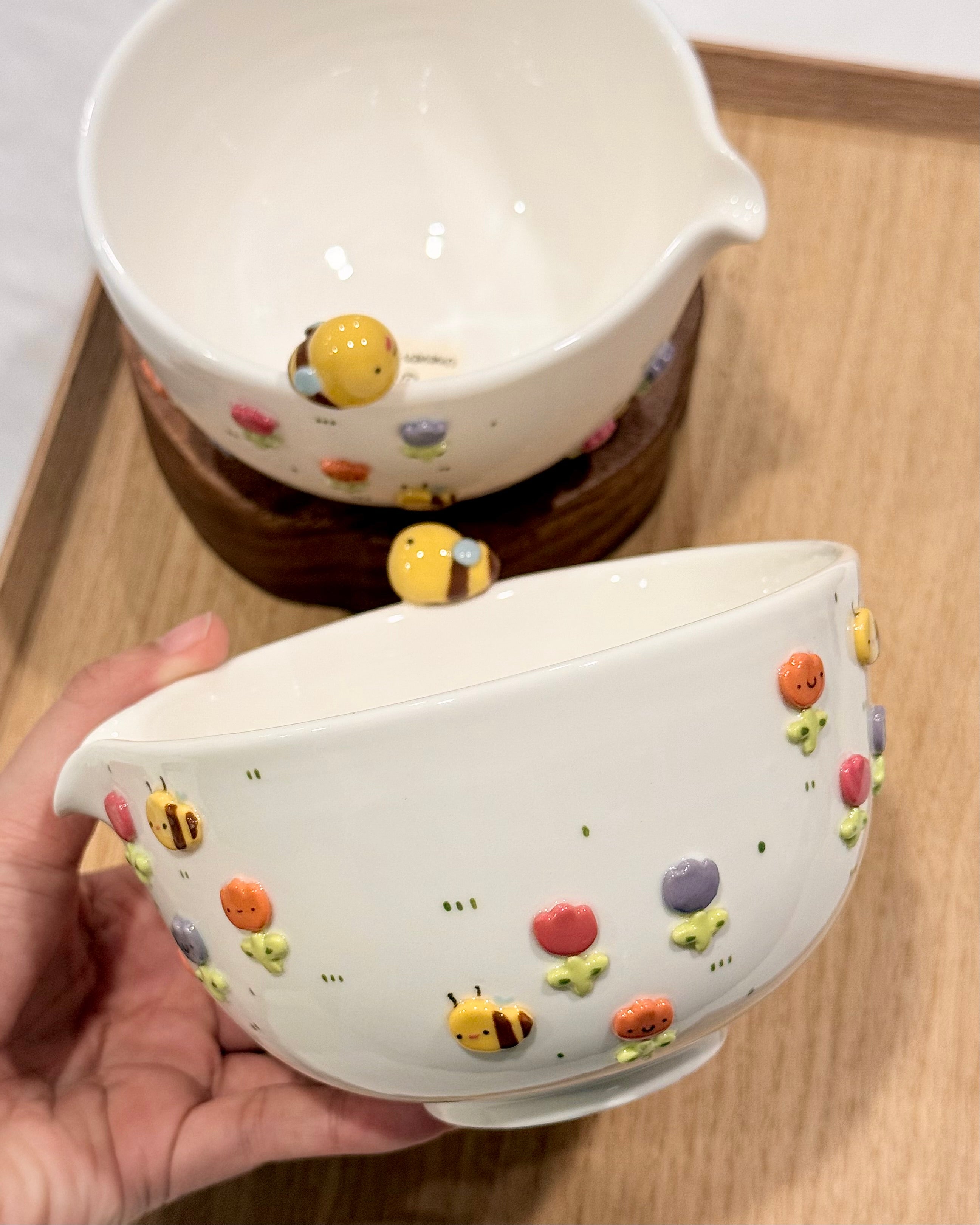 BABY TULIP, Matcha bowl, Chawan - Mid Year Sale❗️