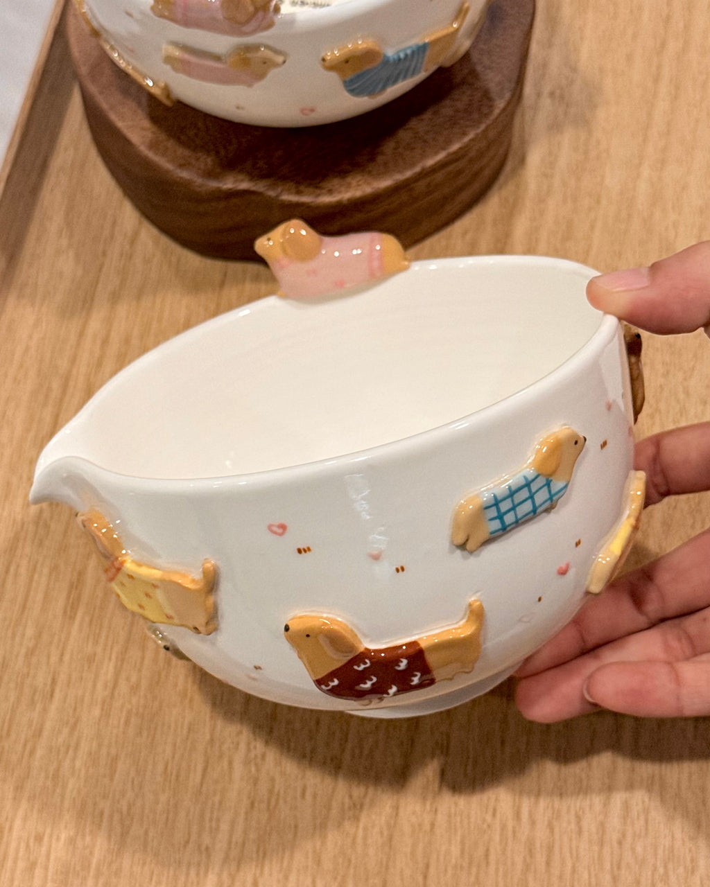 Dachshund, Matcha bowl, Chawan - Mid Year Sale❗️