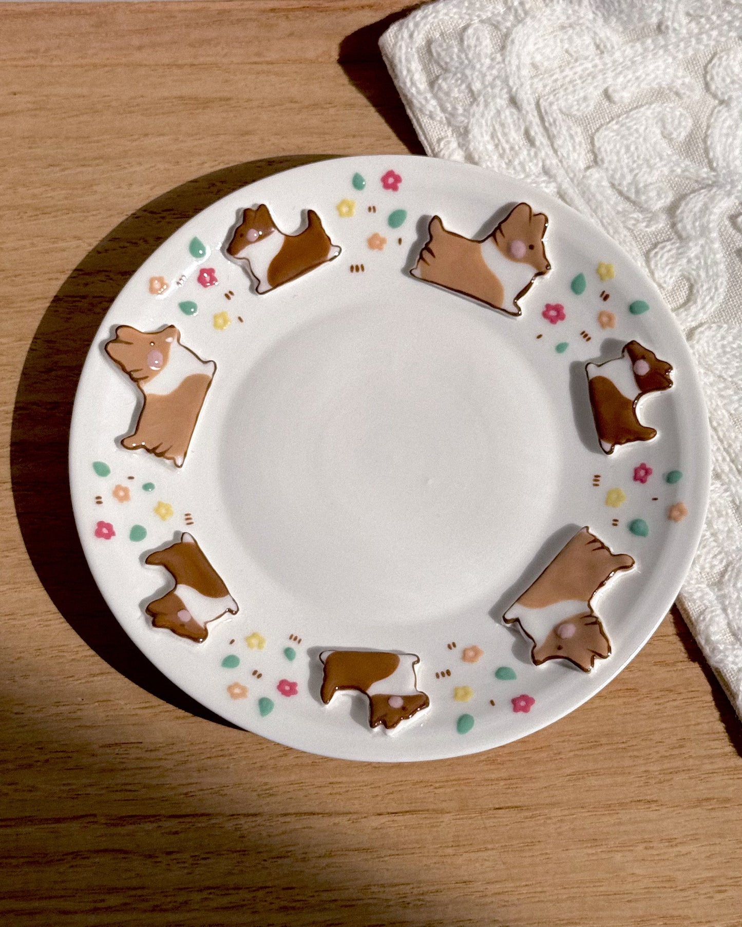 CORGI plate ,Small plate, PLATE,TRAY