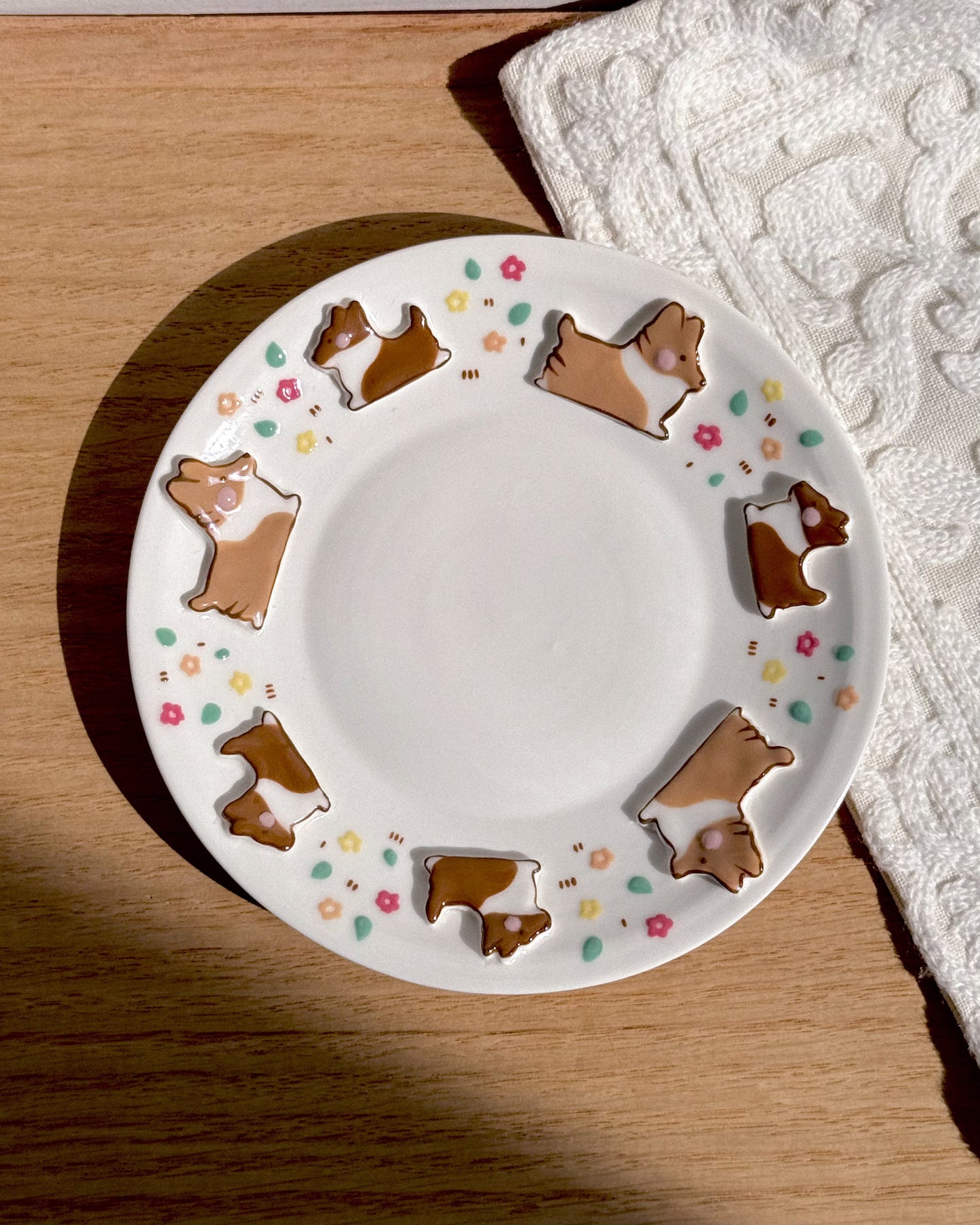 CORGI plate ,Small plate, PLATE,TRAY