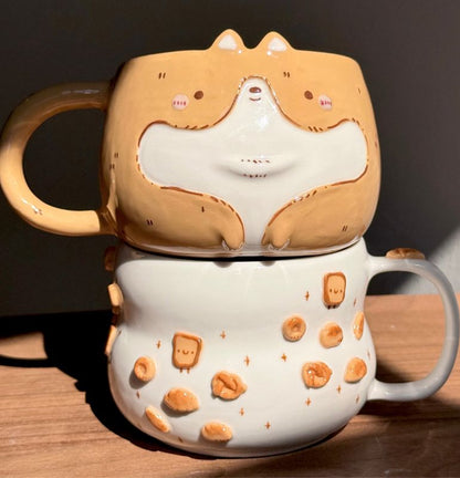CORGI PUFF cup, CHUBBY size