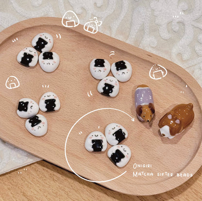 A SET of Sifter Bead, 3 pieces of ONIGIRI Sifter bead