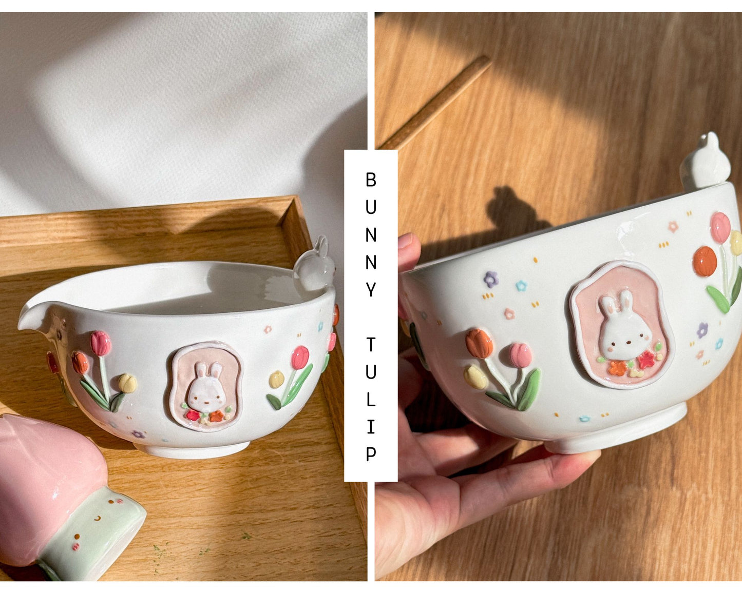 BUNNY TULIP Bowl Collection (PRE-ORDER), Estimated Completion: November