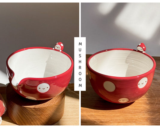 MUSHROOM Bowl Collection *PRE-ORDER, Estimated Completion: OCT-NOV