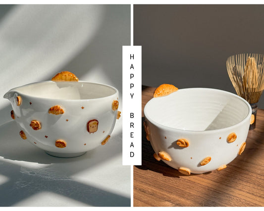 HAPPY BREAD Bowl Collection *PRE-ORDER, Estimated Completion: OCT-NOV