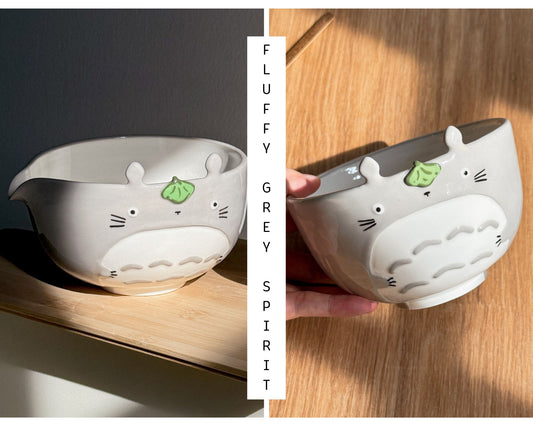 FLUFFY GREY SPIRIT Bowl Collection *PRE-ORDER, Estimated Completion: OCT-NOV