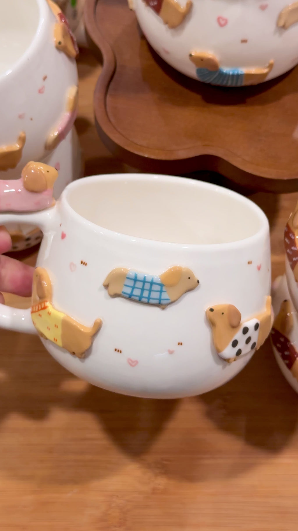 DACHSHUND cup, CHUBBY size cup- Mid Year Sale❗️
