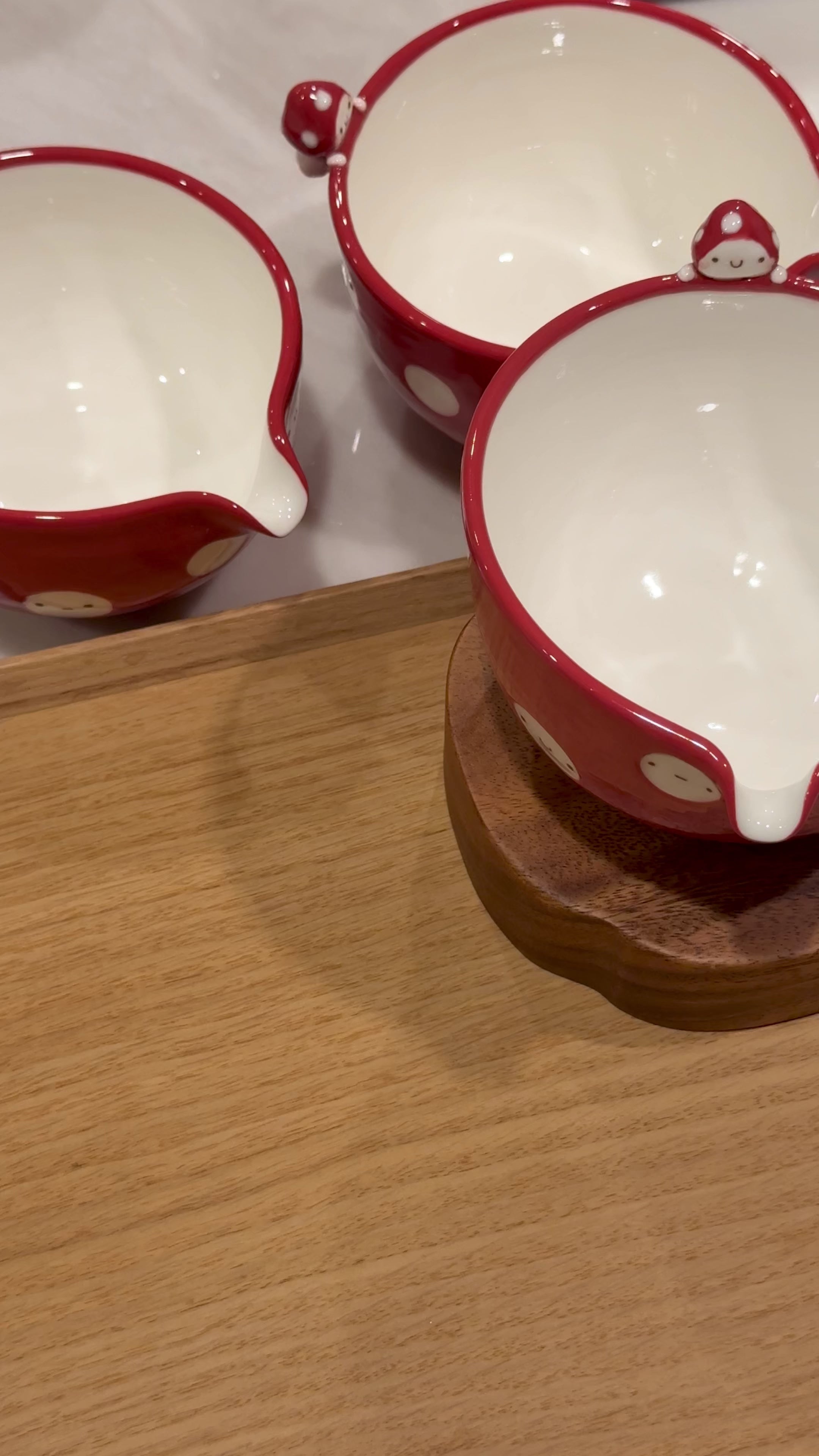 MUSHROOM ,Matcha bowl, Chawan - Mid Year Sale❗️