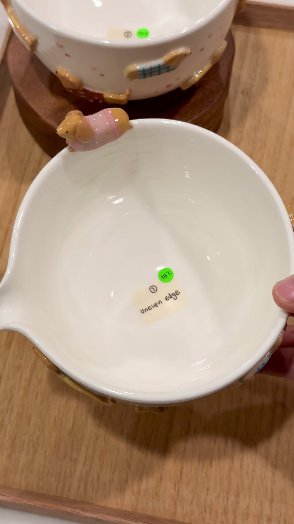 Dachshund, Matcha bowl, Chawan - Mid Year Sale❗️