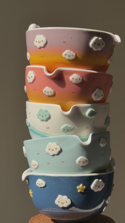 Oraclay x Mori Mori 𐃢𐃡 Matcha bowl Collection