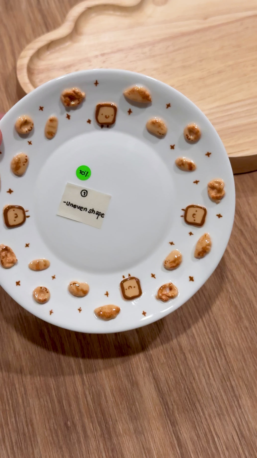Happy bread plate - Mid Year Sale❗️