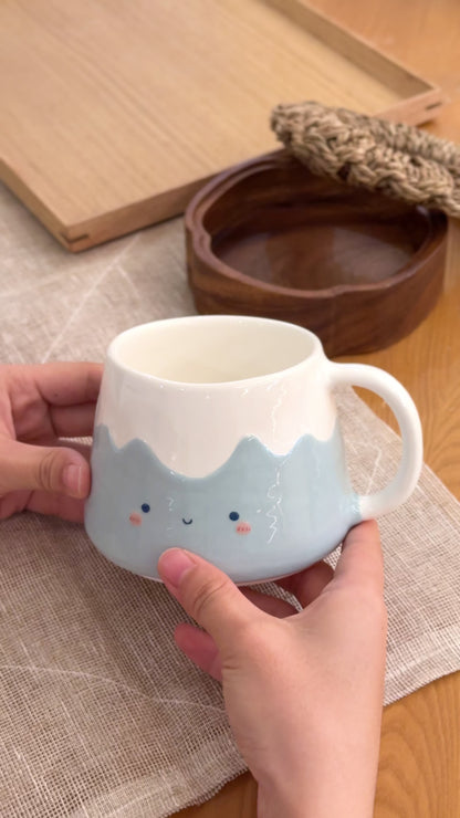 "Preorder" Original blue Fuji cup -Estimated Completion: SEP