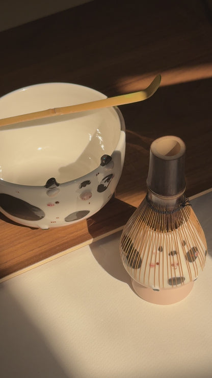 DAIRY COW matcha bowl, Chawan (PRE-ORDER), Estimated Completion: MARCH