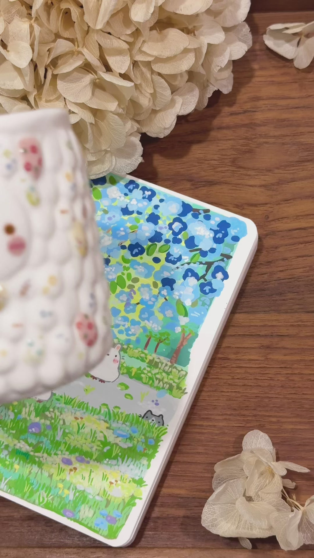 "preorder" ORA WILD FLOWER cup: Estimated Completion: JULY