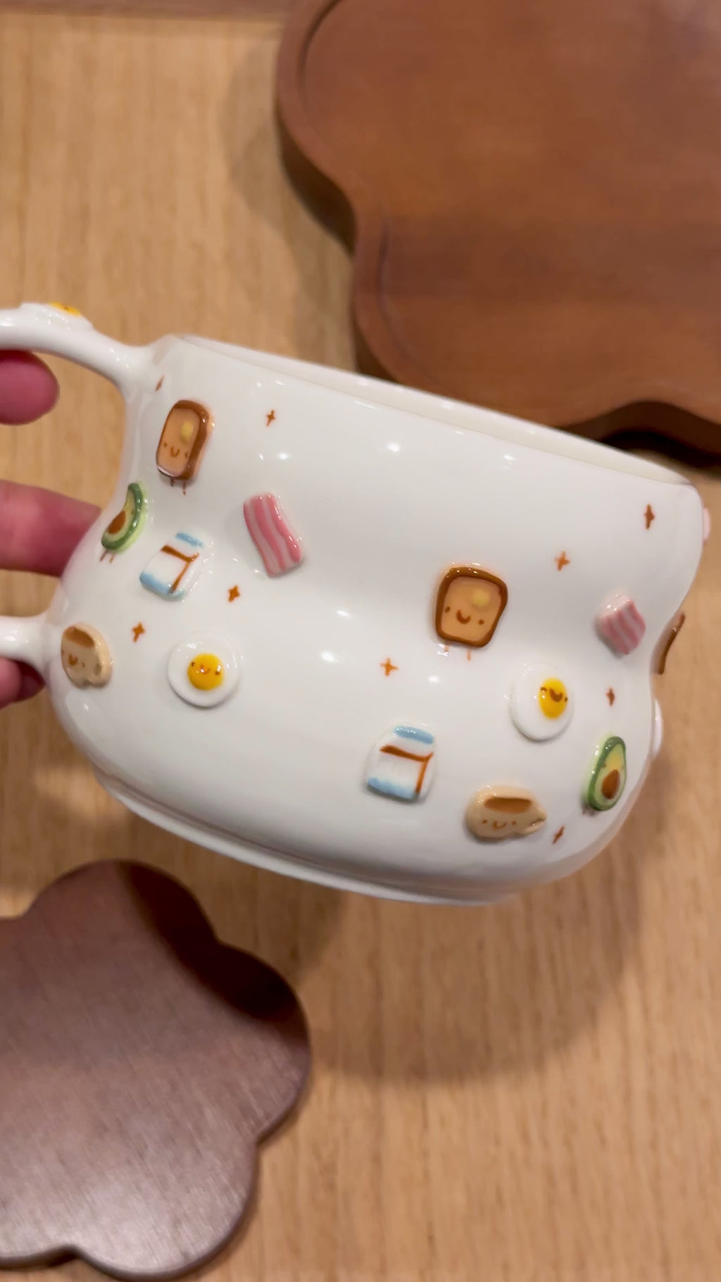 BREAKFAST cup, Fluffy cup- Mid Year Sale❗️