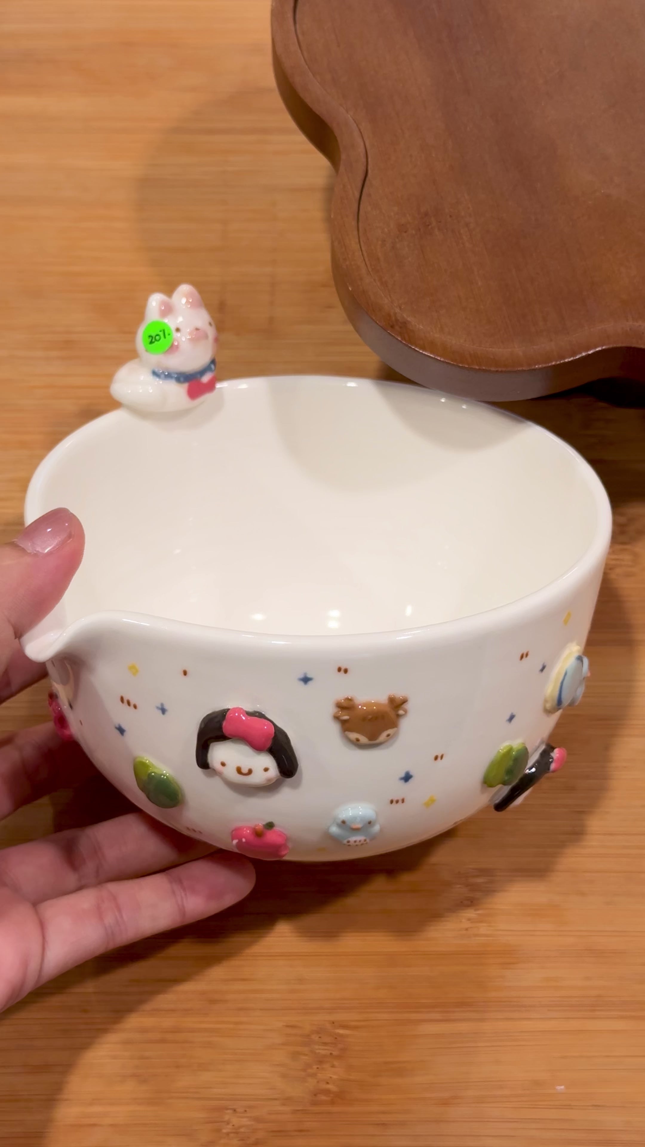 Snowy Matcha Bowl, Chawan - Mid Year Sale❗️