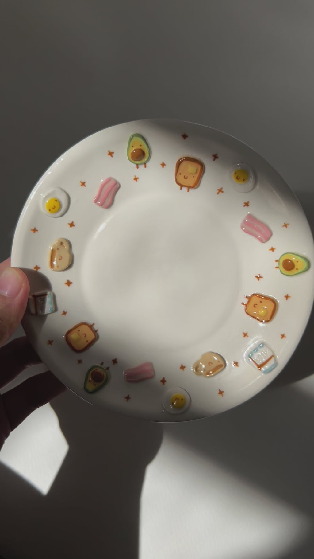 Breakfast plate ,Small plate, PLATE,TRAY