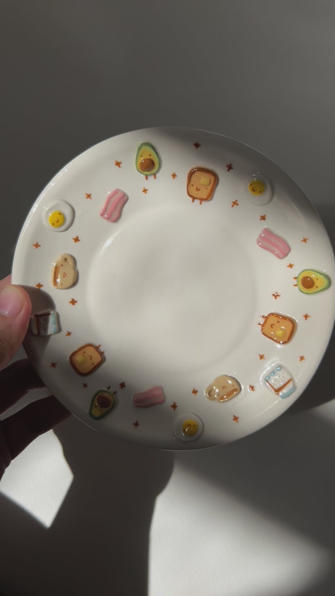 Breakfast plate ,Small plate, PLATE,TRAY