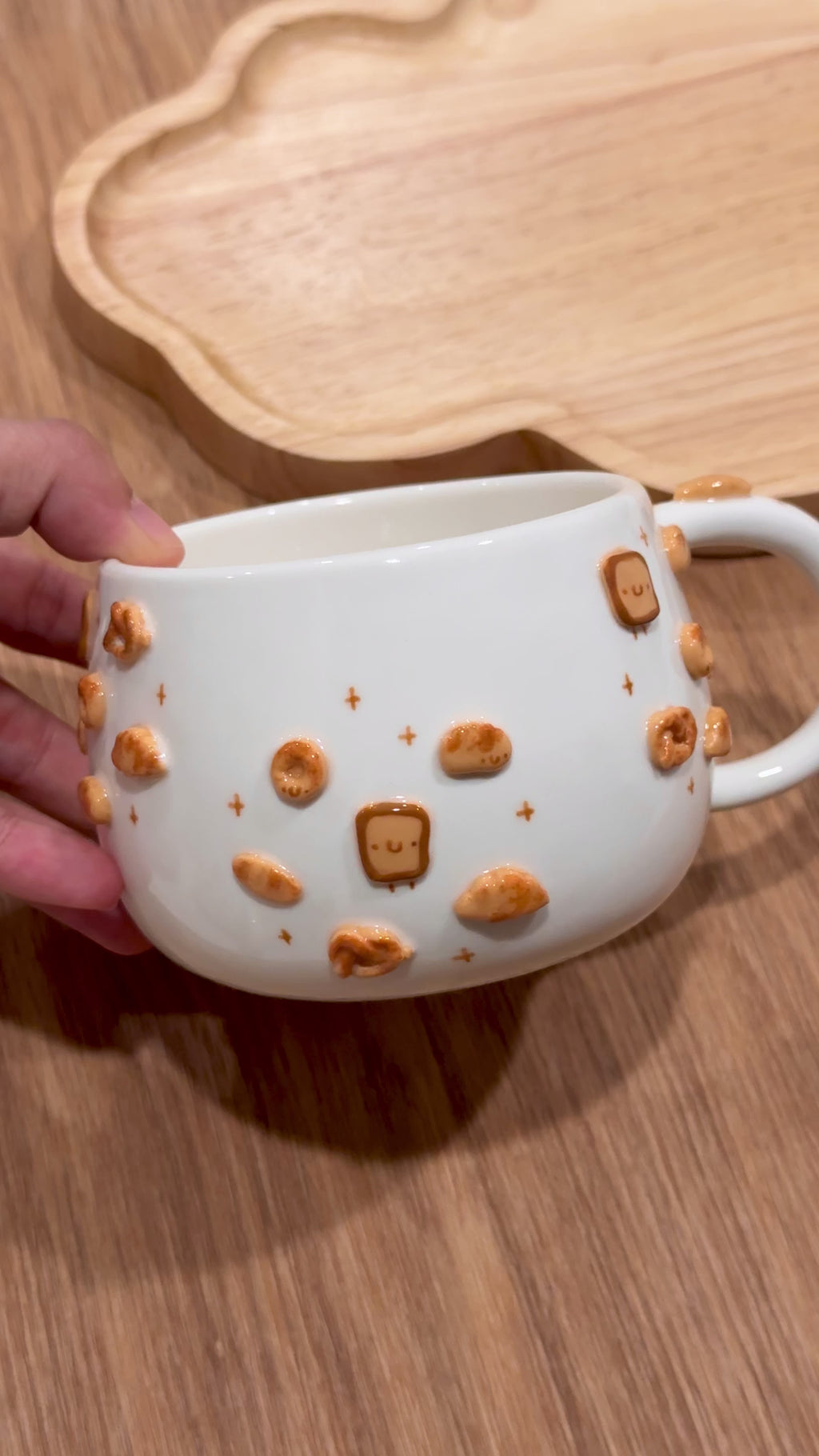 Happy bread cup, CHUBBY size cup- Mid Year Sale❗️