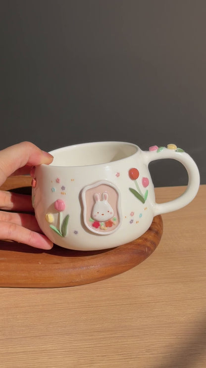 BUNNY TULIP cup, CHUBBY size