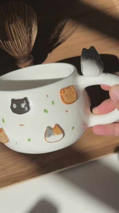 CAT cup, CHUBBY size (PRE-ORDER), Estimated Completion: November